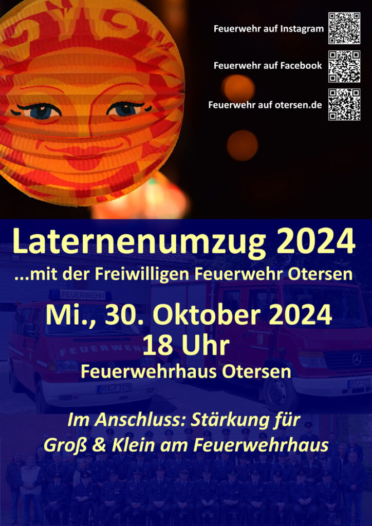 Laternenumzug 2024 @ Feuerwehrhaus Otersen