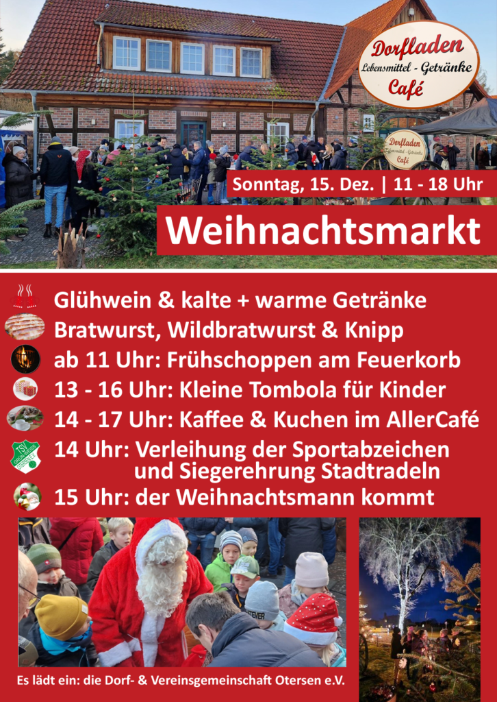 Weihnachtsmarkt am Dorfladen @ Dorfladen Otersen